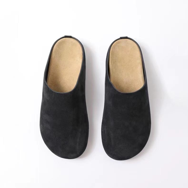 Fashion Crestar New Women's Slippers Fashion Spring Thick Sole Casual Flat Shoes Outdoor Beach Sandals Brand Suede Clogs Mules Slippers