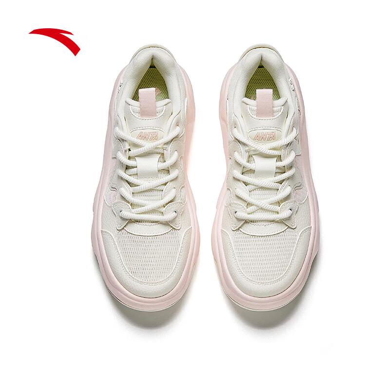 ANTA Women's Ice Cream Platform Casual Sneakers