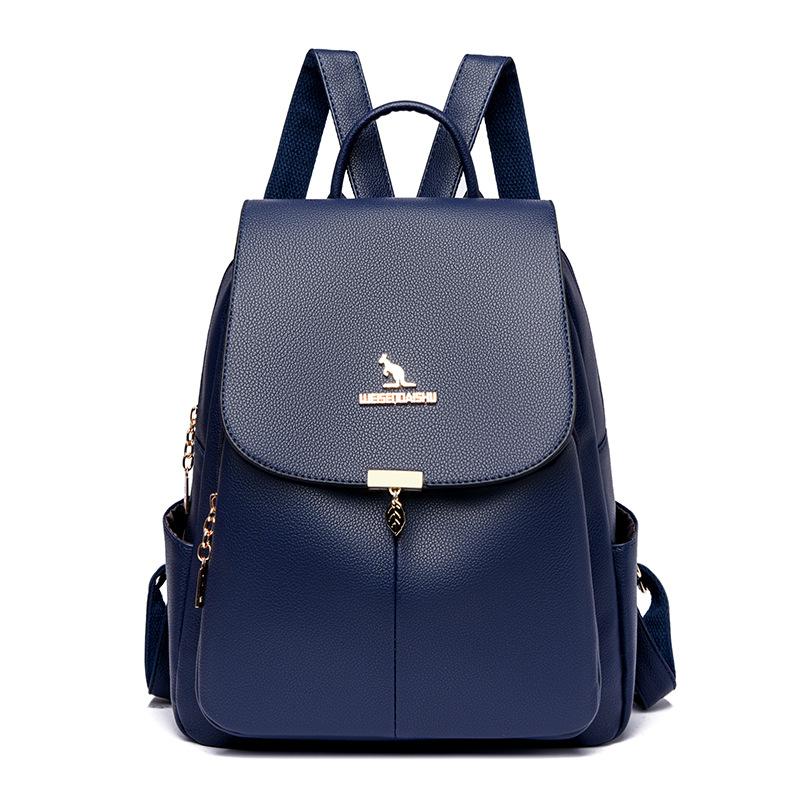 Double-shoulder Bag - Women's Casual Large Capacity Travel Backpack - Fashionable Student Schoolbag