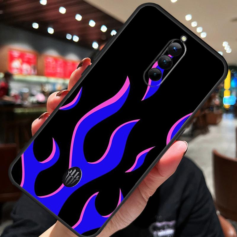 Cool Flame Colorful Pattern Case For ZTE Nubia Red Magic 10S 10 8 9 8S 9S 11 Pro Plus 10 Air 5G 6R 6 7 6S 7S Pro Cover