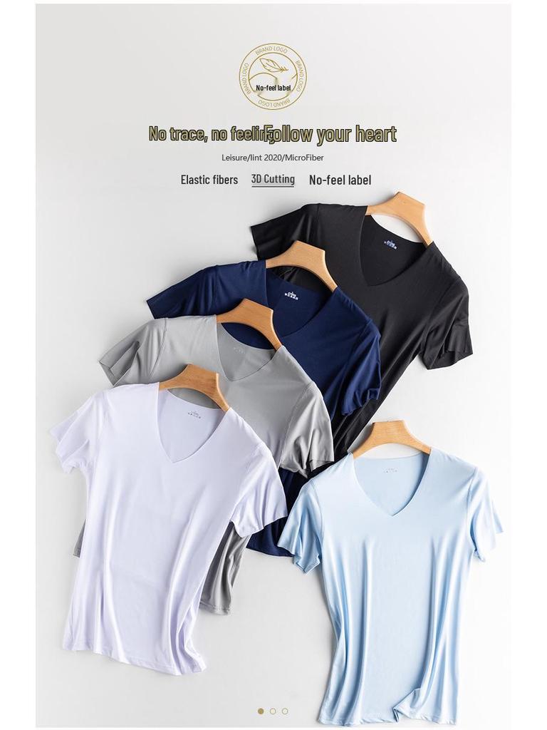 Men's Slim Fit Casual Short Sleeve Sports T-shirt for Spring/Summer