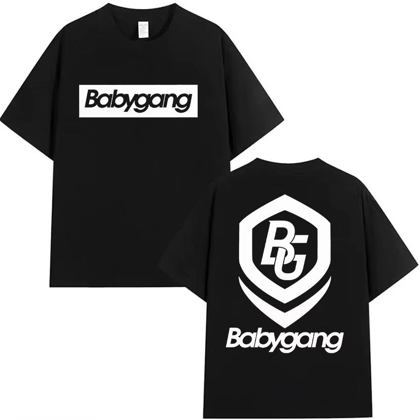 Rapper Baby Gang Tour Album Merch T-Shirts Herren Damen Kleidung Hip Hop T-Shirt Frühling Sommer Hip Hop Freizeit Kurzarm Oberteil