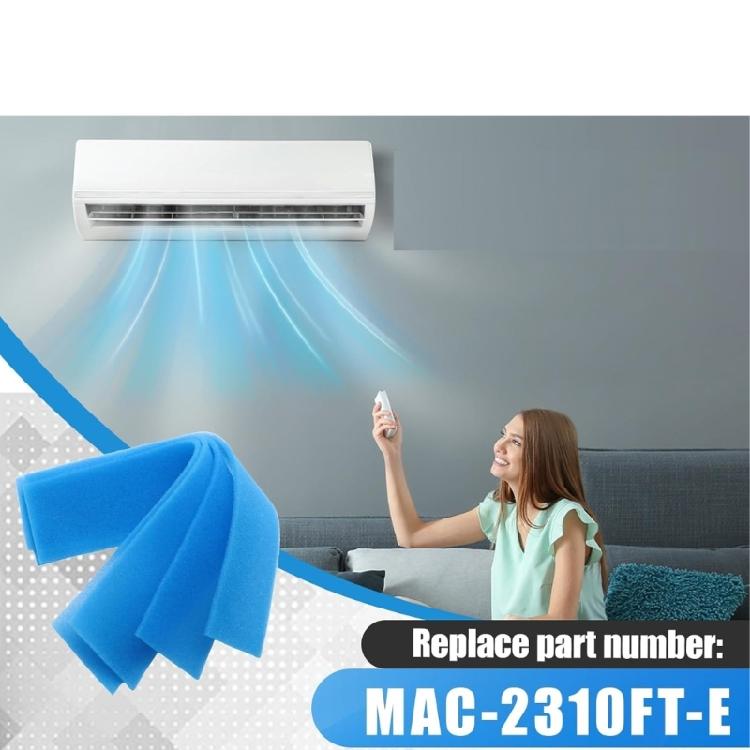 4Pcs 2310FT-E Small Split Units Filter for MSY-GE24NA, MSY-GL24, MSY-GL24NA-U1 PU Sponge Air Filter Enduring