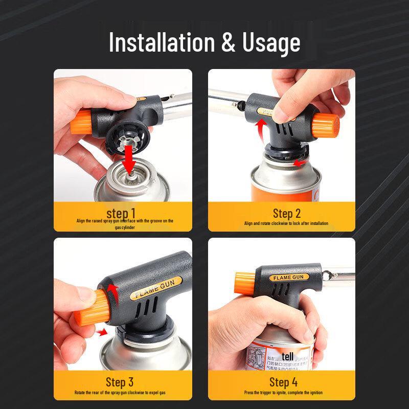 Portable Butane Torch with Igniter