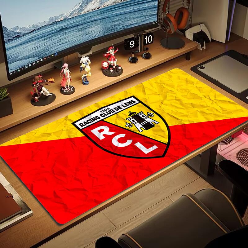 RC Lens Color Mouse Pad Large Gaming Table Cushion Non-slip Laptop Tablet Big Mousepad XXL Mat Mini PC Playmat With Lock edge