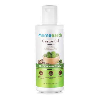 100% Pure Castor Oil, Cold Pressed, To Support Hair Growth, Good Skin And Strong Nails, 150 Ml