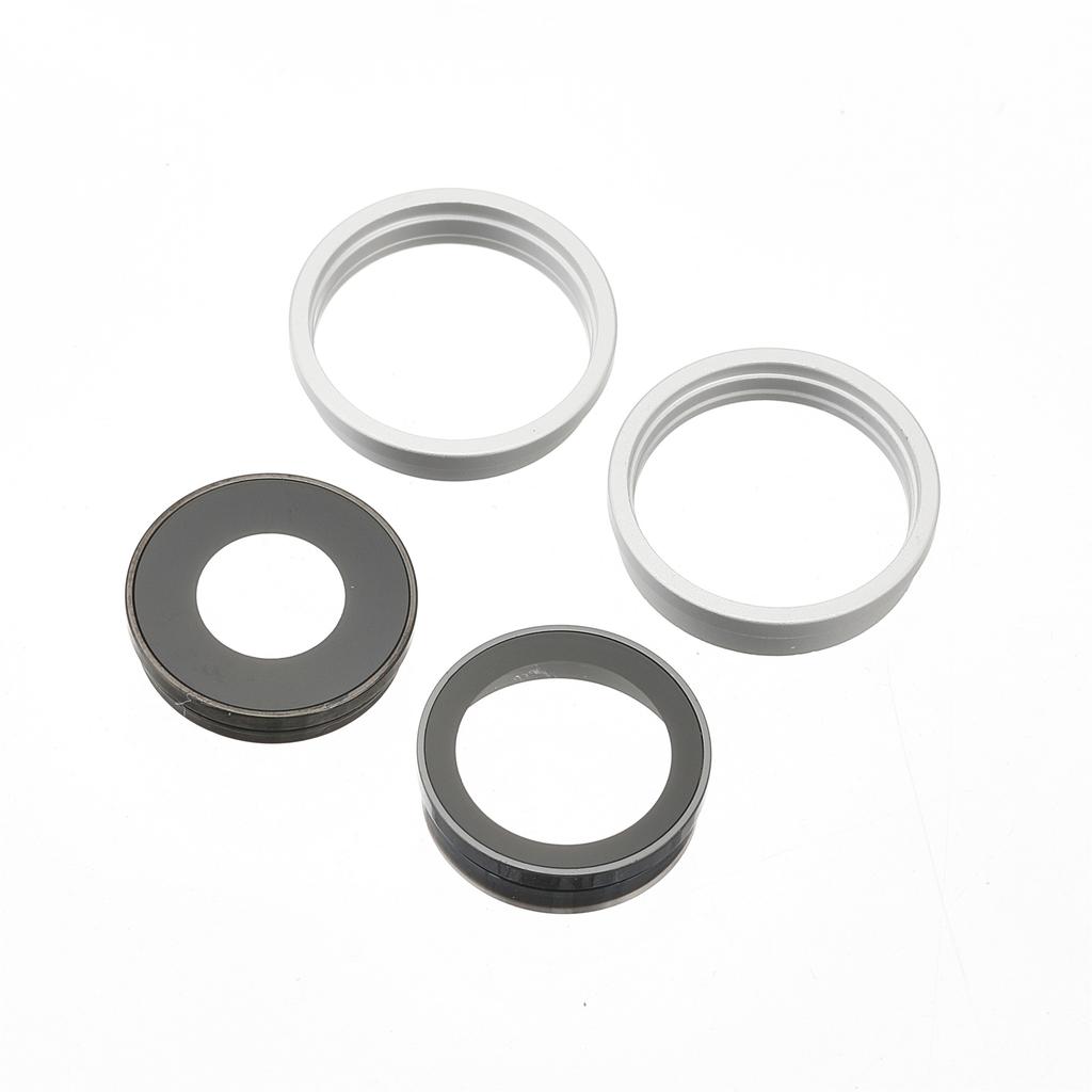 For iPhone 17 OEM Back Camera Lens Ring Cover with Glass Lens (without Logo)
