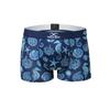 MCNSPORTS Seashell Blue Men'S Boxer Briefs
