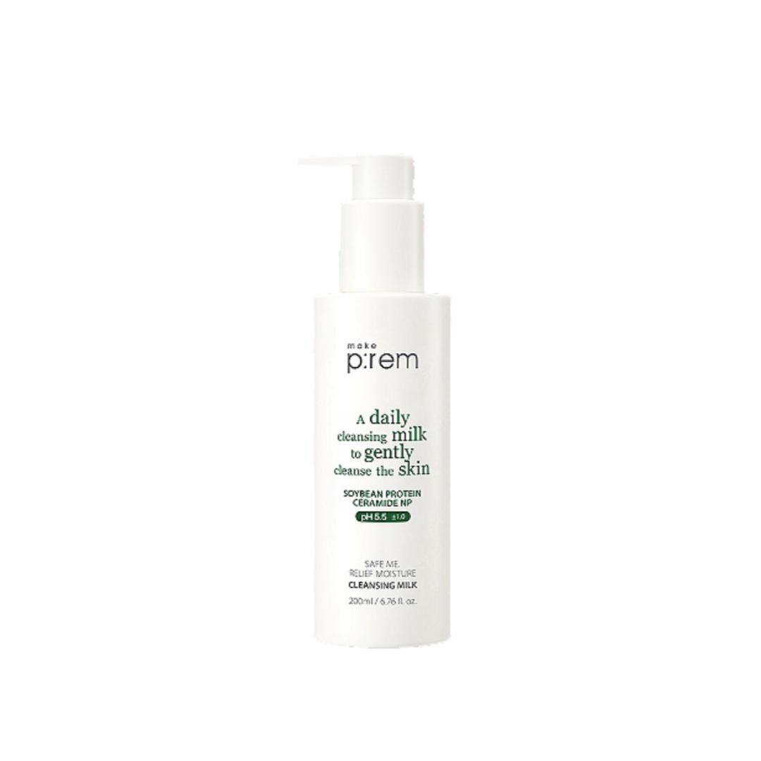 [Make P:rem] Safe Me Releif Moisture Cleansing Milk 200ml / 500ml 200ml x 1