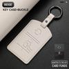 Echtes Leder Autoschlüsselhülle Abdeckung Schlüsseltasche Für Tesla Model 3 Model S Model X Model Y Keyless Schutz Set Auto Zubehör