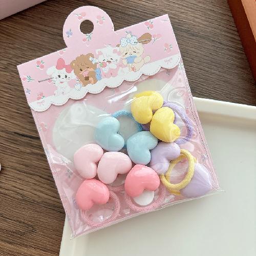 Sweet Candy Color Children's Drip Oil Hollow Bb Clip Cute Star Bow All-inclusive Girls' Small Pressure Clip Hair Band