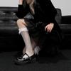 White lace calf stockings stockings women's summer lolita lolita stack socks mid tube socks jk stockings