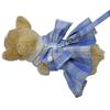 Plaid Skirt Harness with Leash for Dogs & Cats