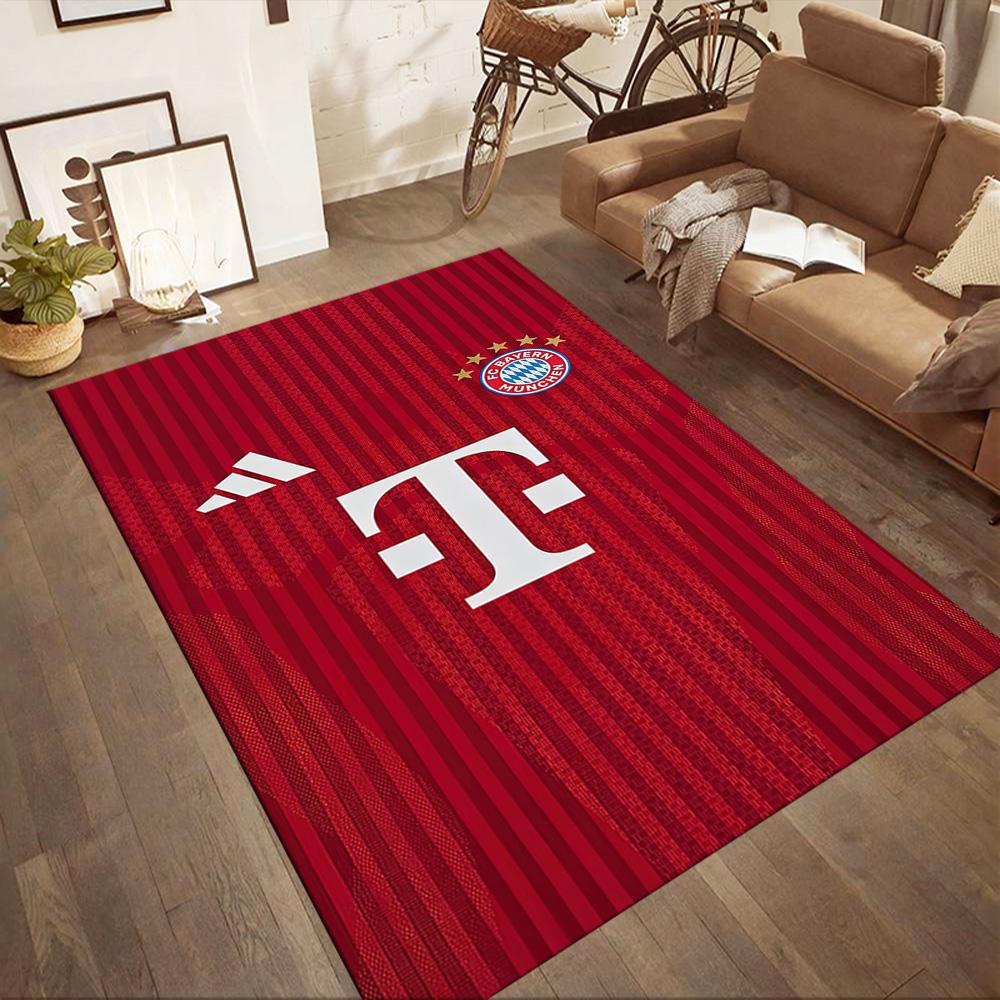 Fc Bayern München Square Rugs Are a Great Choice for Living Rooms, Bedrooms, Home Décor, and As Gifts.
