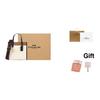Coach Field 22 Badge Decorated Vertical Leather Tote Bag Women Tote White Brown C3461-B4CAH