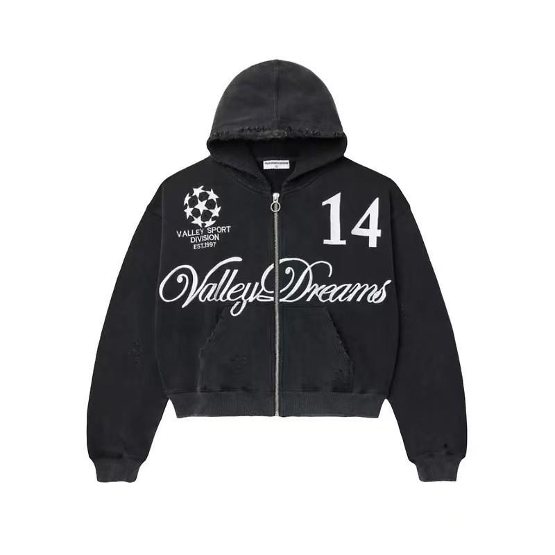 2026 Trendy Unisex Oversized Hoodie With Retro Letter Print Loose Fit Cotton Blend Sweatshirt