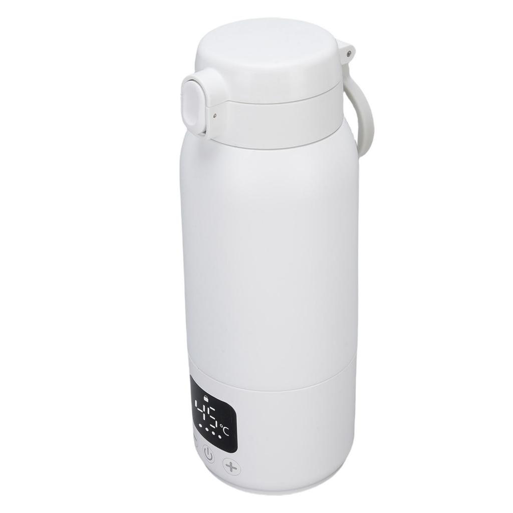 Portable Milk Warmer Cordless 316 Stainless Steel Rechargeable Travel Electric Kettle IPX6 Water Proof for Outdoor Car
