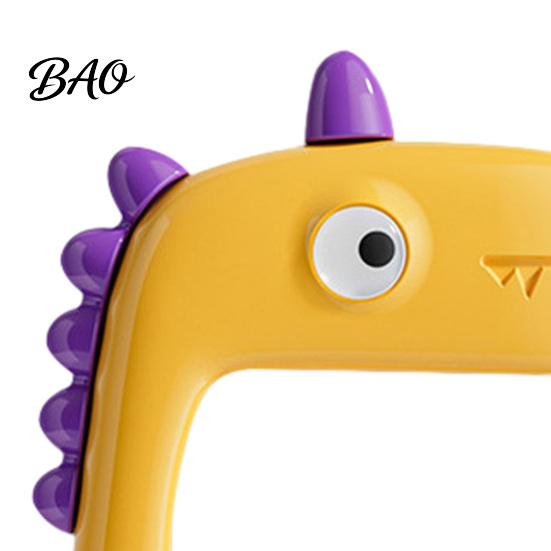 Backpack Storage Clip Dinosaur Desk Edge Clamp Hook, Punch-free Stable Table Side Hanger, Library Hook Durable ABS Organizer for Backpacks And