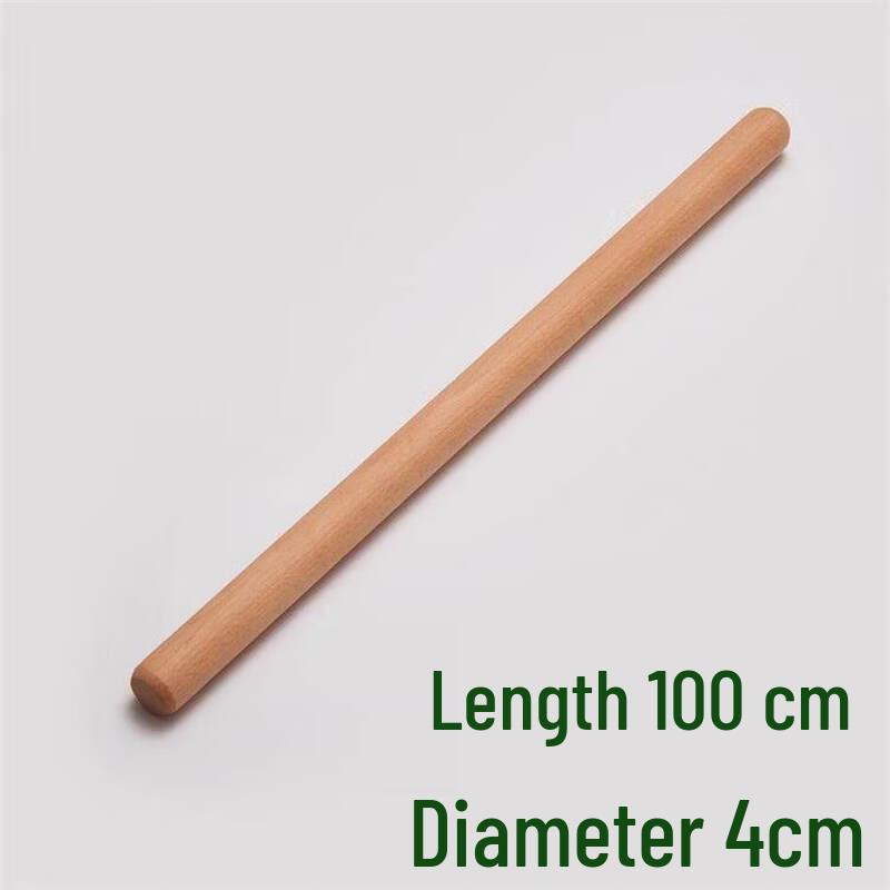 Extra Long Solid Wood Rolling Pin