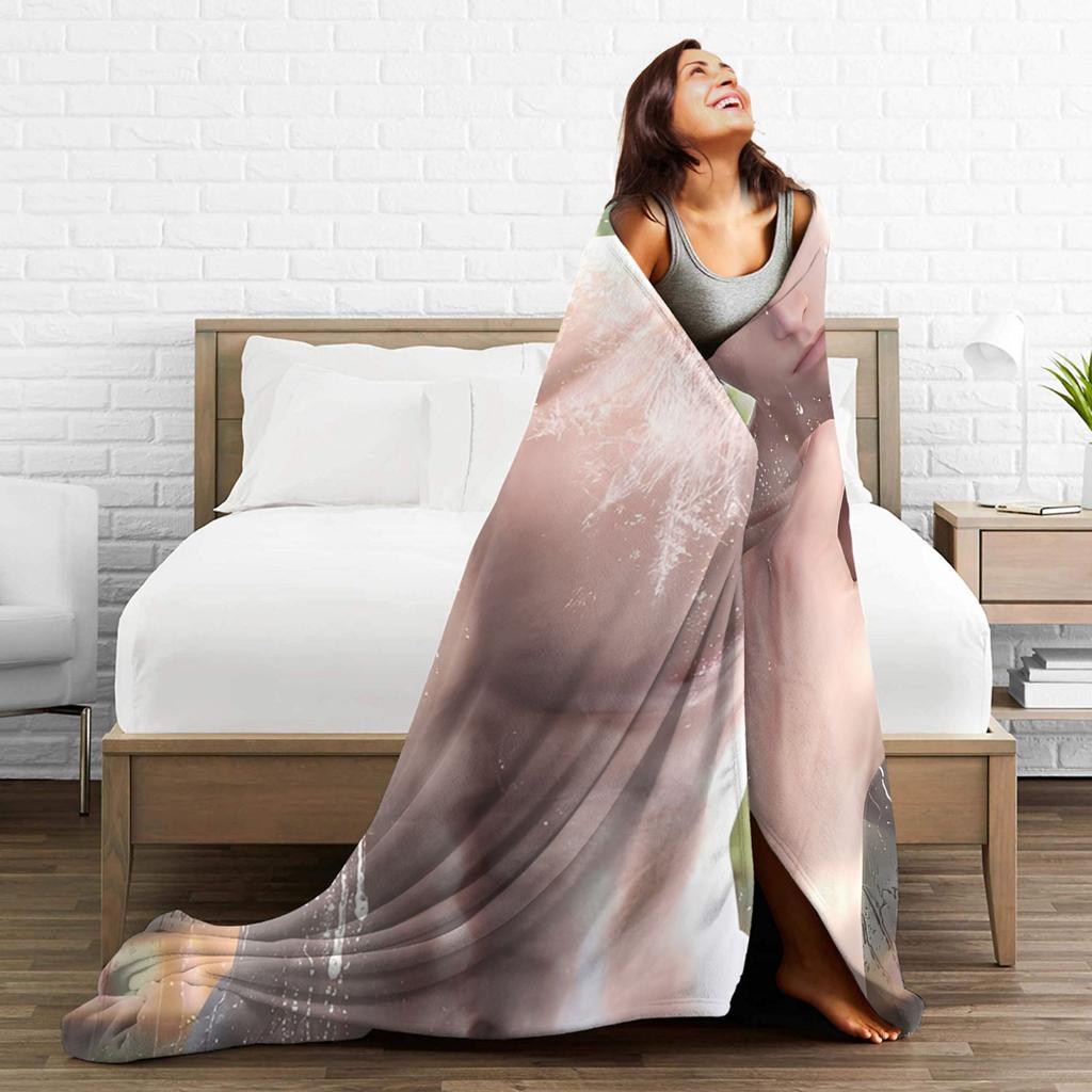 Super Soft Love and Deepspace Zayne Throw Blanket Premium Fleece Flannel Lightweight Blanket Cozy Plush Bedspread All Season