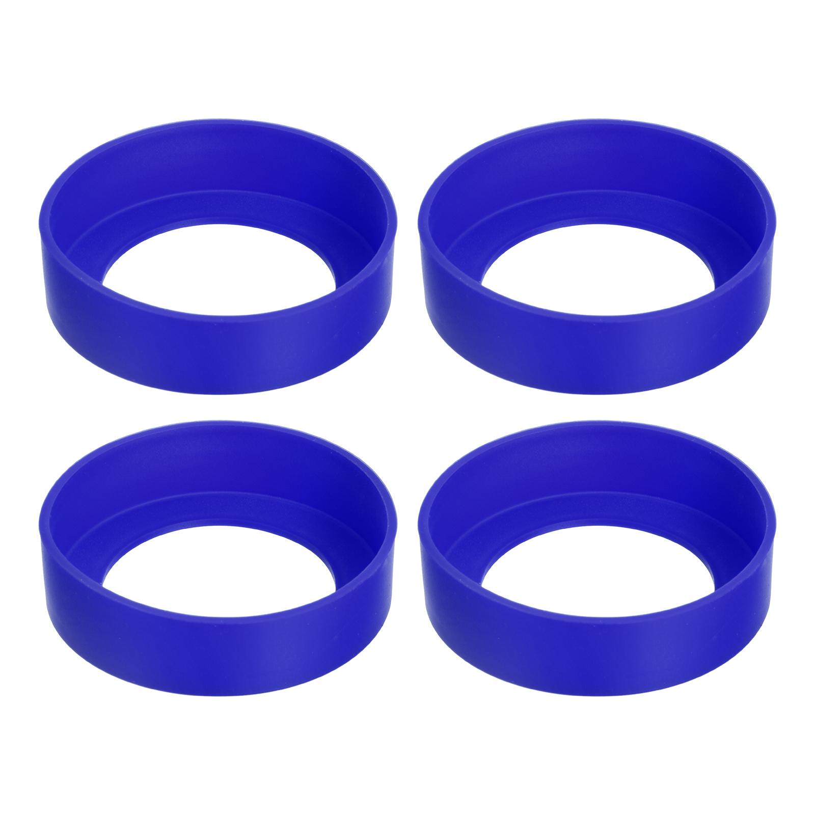 

4 шт. Чехол-подставка для бутылки с водой, Защитный силиконовый чехол для бутылок с водой, кружки, тамблера, Нескользящая нижняя крышка-бампер