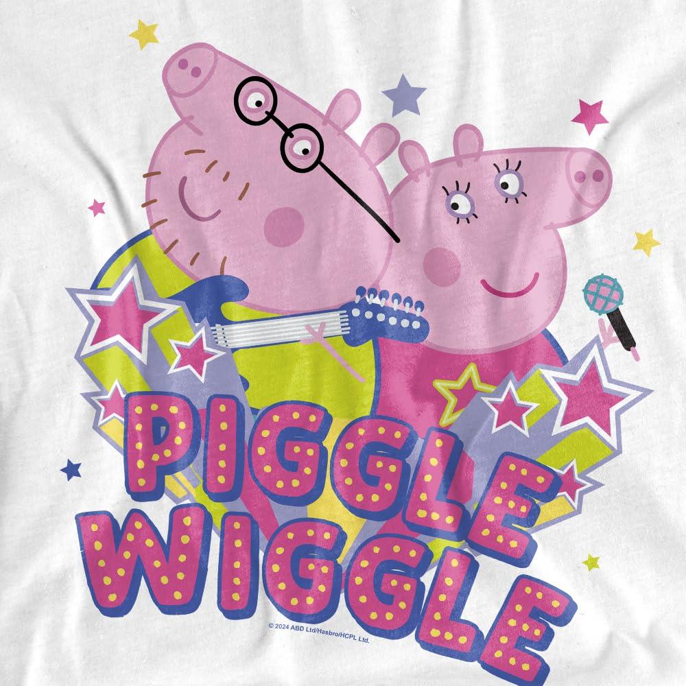 Peppa Pig Pánské tričko Piggle Wiggle Mummy Pig Daddy Pig