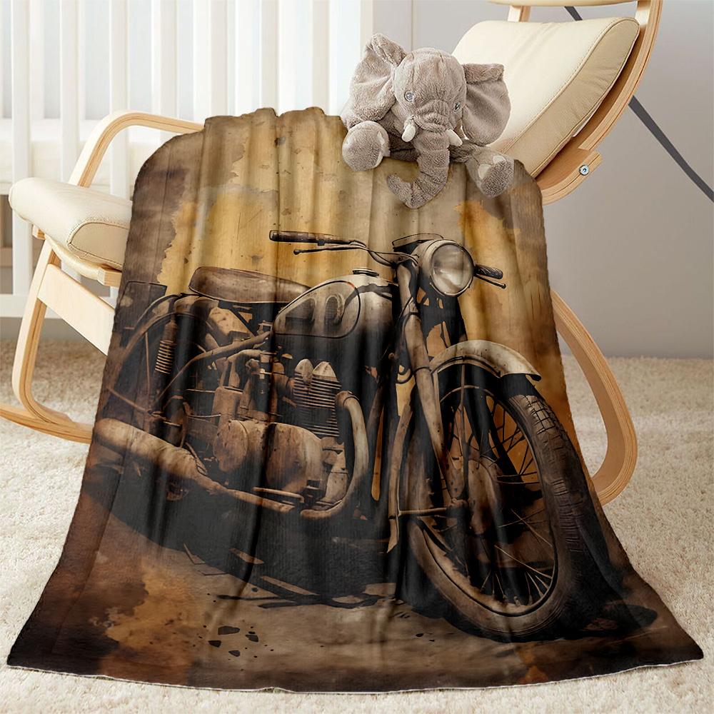 Motocross Adventure Sport Flanelldecke - Weich und geeignet für Sofas, Betten, Büros, Reisen, alle Jahreszeiten und das beste Geschenk für die Feiertage.