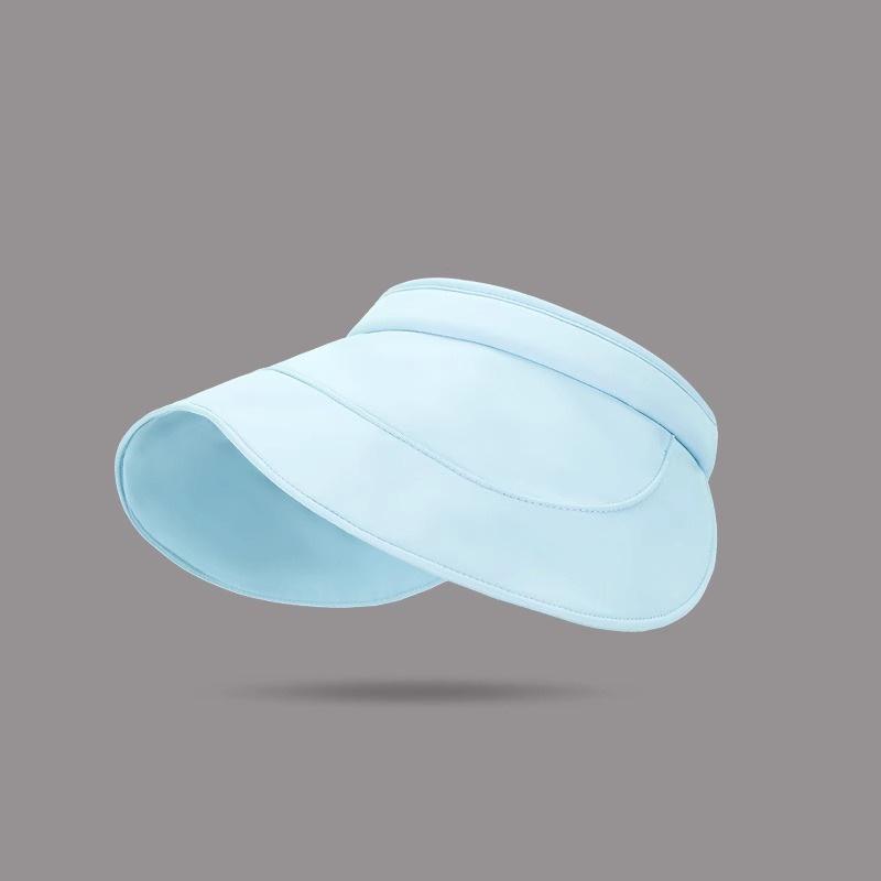 Simple Solid Color Hollow Out Breathable Sun Hat, Wide Brim UV Protection, Outdoor Sports & Daily Commute, Unisex Casual Cap