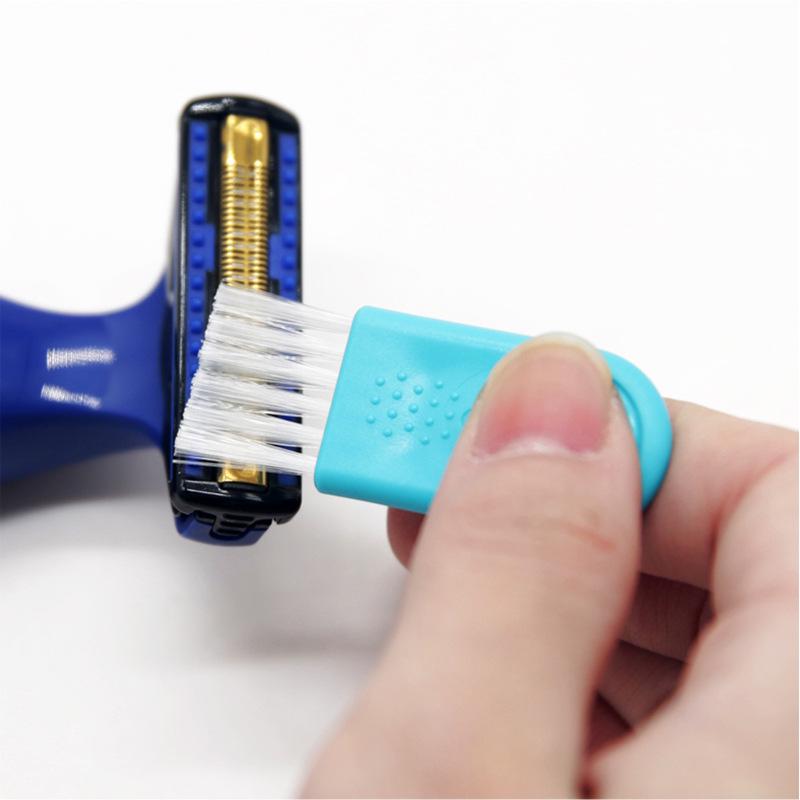 5cm Plastic Bristle Cleaning Brush for Lint, Keyboards, Phones, Earphones & Razors