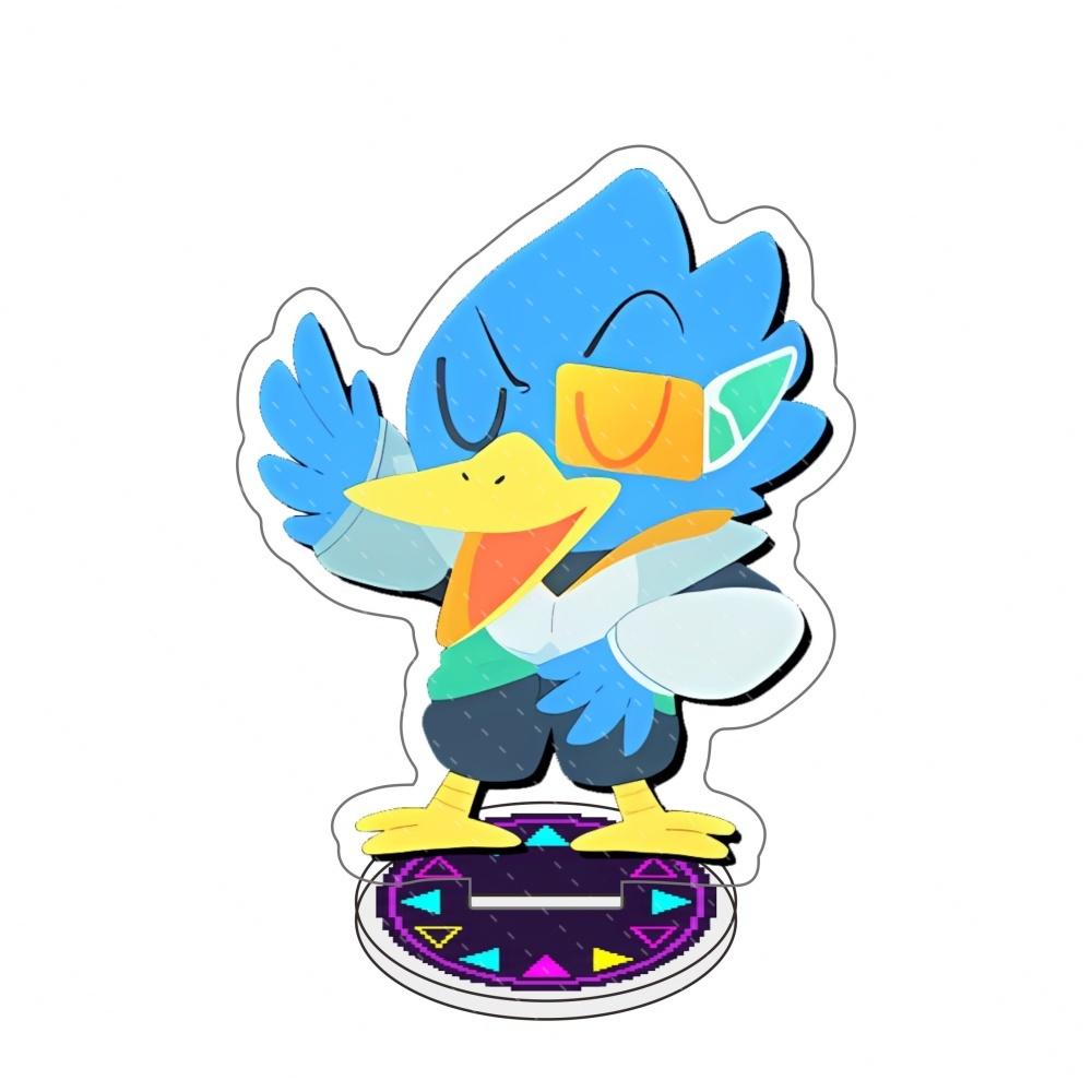 Game Deltarune Display Ralsei Kris Susie Spamton Angel Acrylic Stands Keyring for Undertale Figure Stande Fans Gaming Gamer Gift