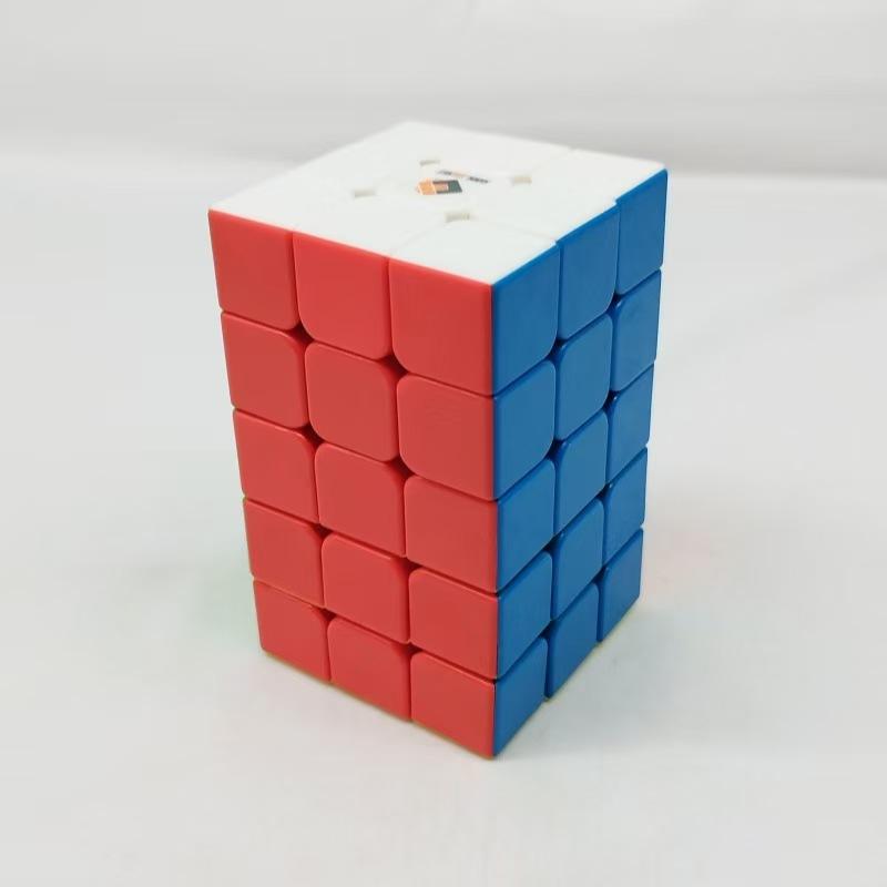 

3x3x5 Cuboid Magic Cube 335 Cubo Magico Professional Speed Cube Puzzle Antistress Toys For Boy Children Educational Toys белый