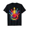 Colorful Bowling Game Day Bowler For Kids T Shirt Vintage Graphic Homme Unisex Stylish Fashion Stretched Streetwear Soft