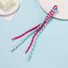 Colorful Nylon Woven Pendant Rope Charms for Large Hole Beads Make Chain Pendant Jewelry Accessories