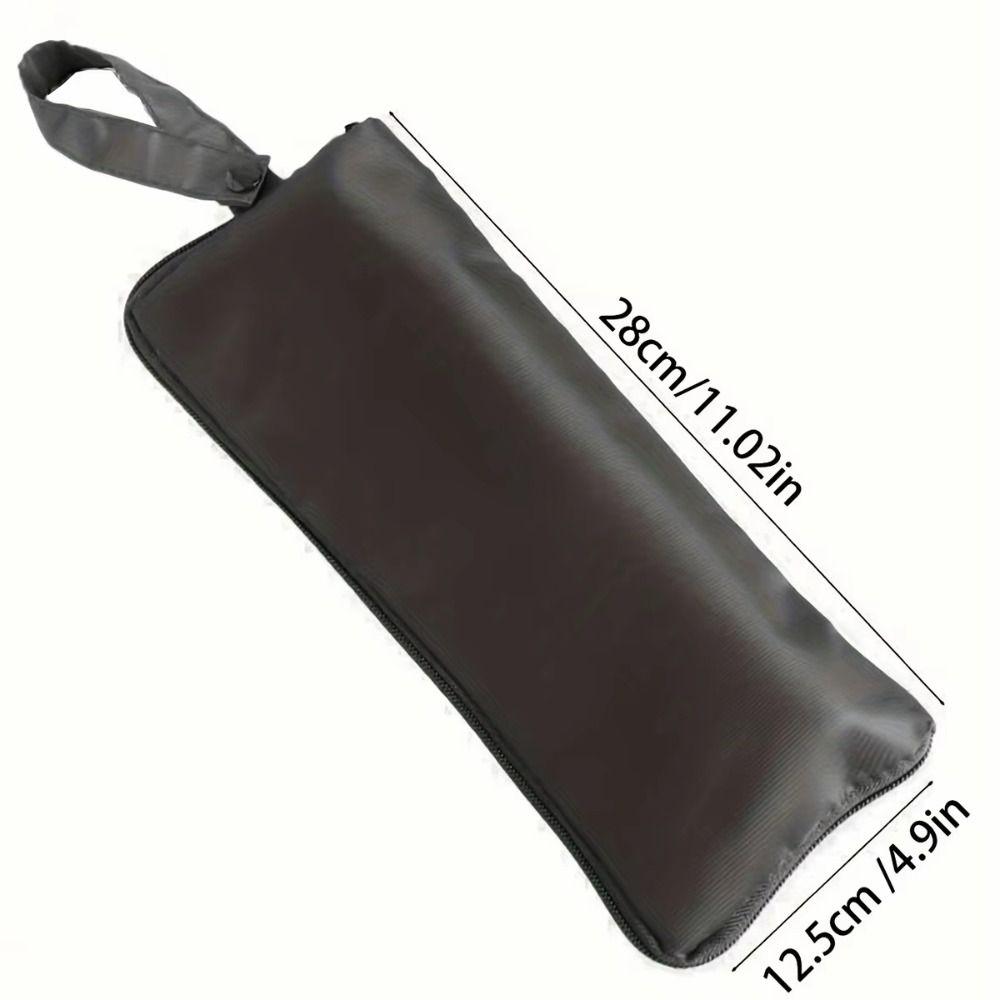 Microfiber Lining Umbrella Storage Bag Waterproof Oxford Folding Umbrella Holder for Travel Use