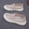 2024 Spring Women's Versatile Mesh Slip-on Casual Breathable Soft Sole Shoes for Moms