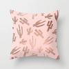 Popular Pink Marble Geometric Series Pillowcases, Home Fabric Sofa Cushion Covers