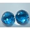 Huge Size Round Cut Teal Sapphire 101.45 Ct Lab-Created CERTIFIED Loose Gemstone S-836