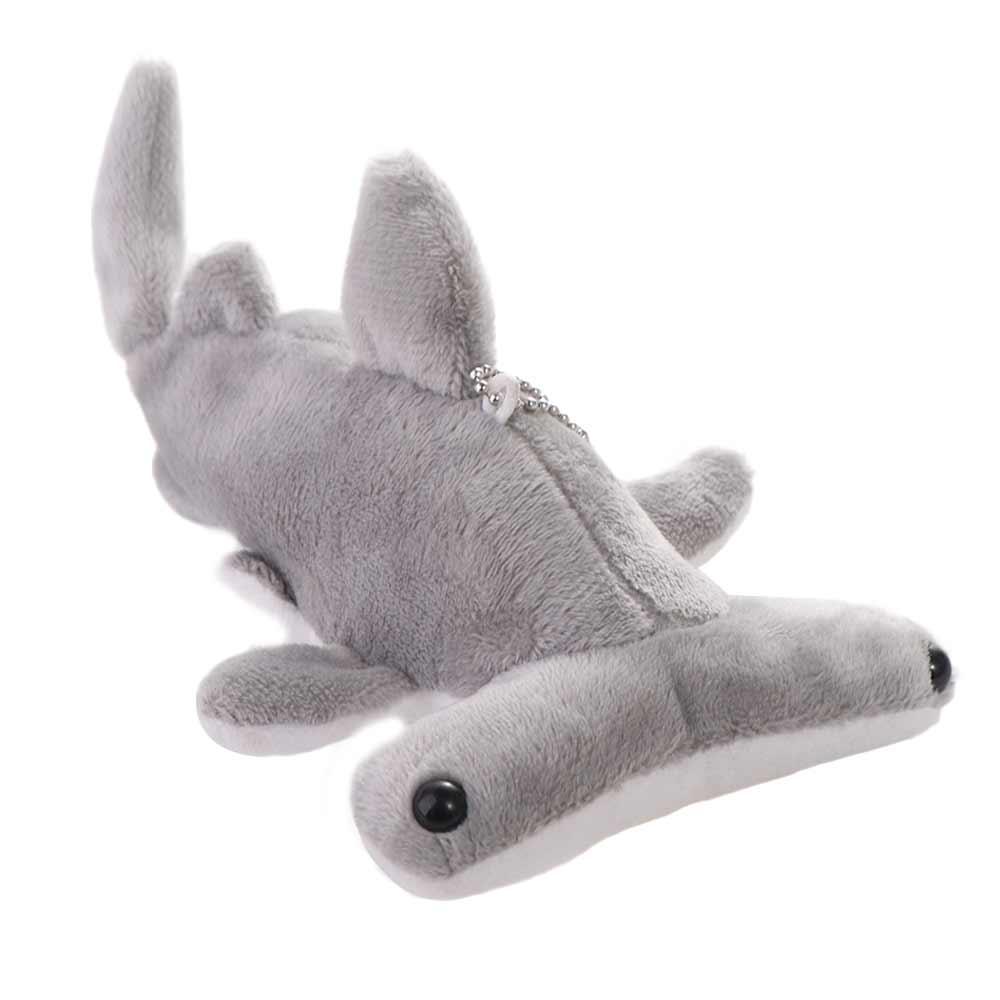 Animation Animals Key Chain Stuffed  Keychain Hammerhead Shark   Shark  Keychain Hammerhead Shark  Keyring For Kids