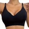 Plus Size Seamless Camisole: Sexy Wire-Free Yoga Sports Bra