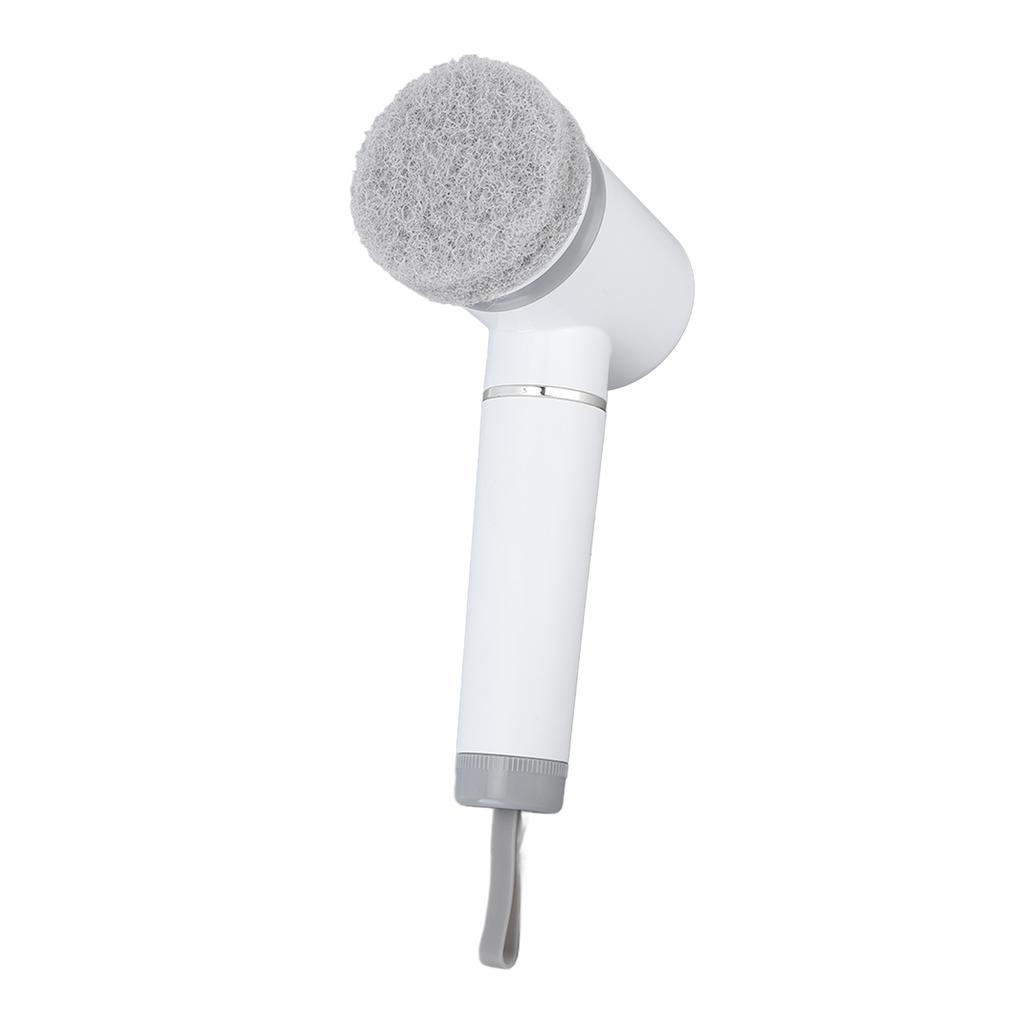 Electric Spin Scrubber Rechargeable 2 Speeds Cordless Cleaning Brush for Bathroom Kitchen Wall Dish
