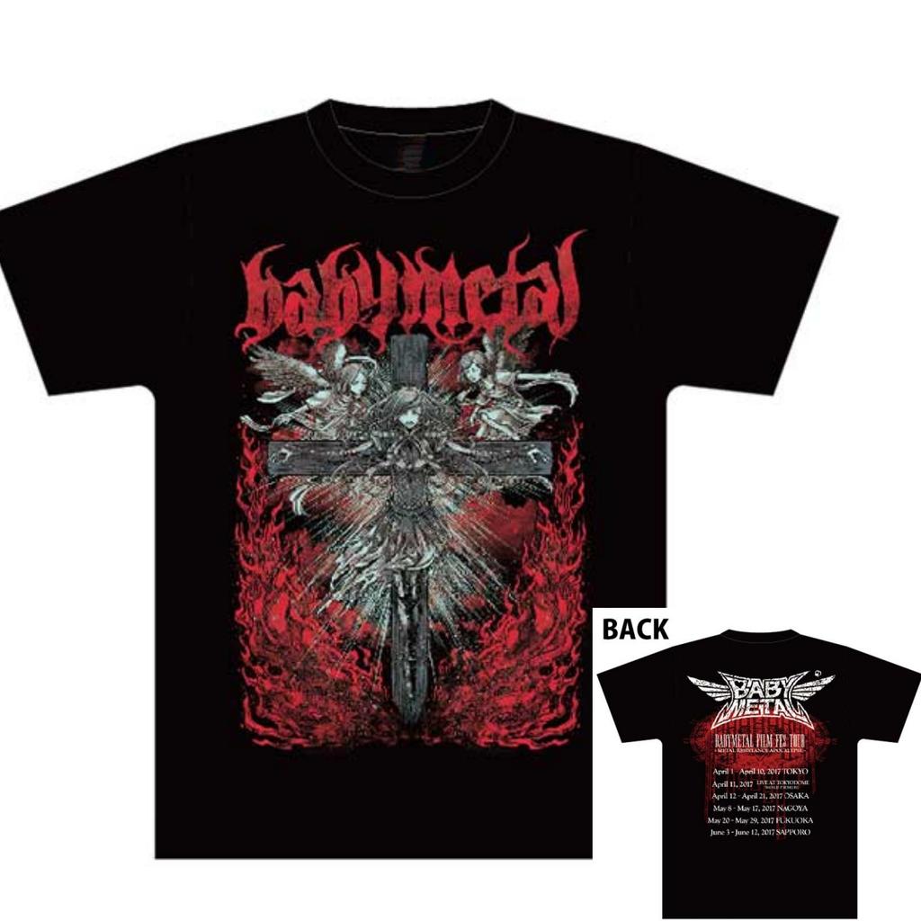 METAL SPIRITS BABYMETAL Band TShirt Cotton Graphic Tee Unisex Unisex Summer Streetwear