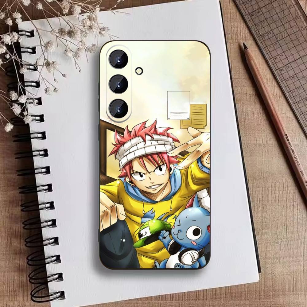ANIME S-FAIRY TAIL Phone Case For Samsung Galaxy A73,A72,A71,A70,A52,A51 Others Soft Black Cover