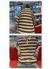 Men's Striped Short-Sleeve Polo Shirt - 2023 Summer Breathable Pearl Cotton Casual Tee