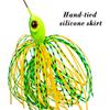 Bearded Lure Bait 10g 14g Lead Block Tassel Sequin Anti Hanging Bottom Lure Bait Bionic Bait