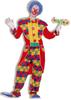 Clown Tuxedo Costume for Adult Men