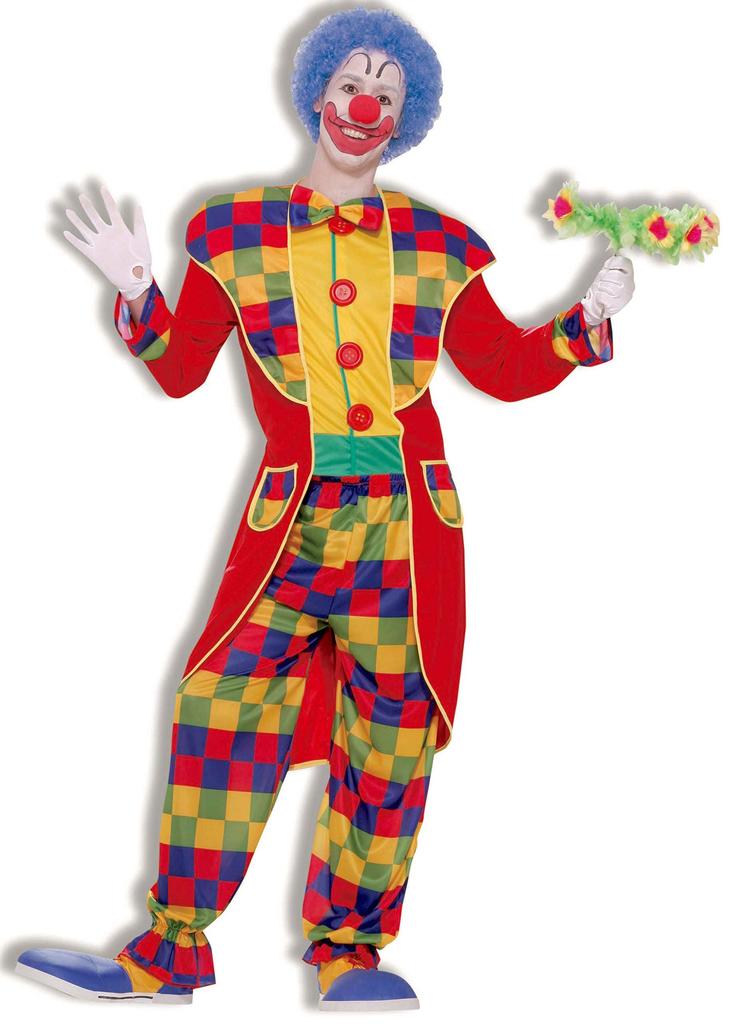 Clown Tuxedo Costume for Adult Men