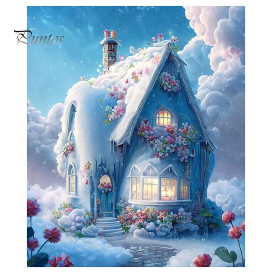 

1 комплект, набор для рисования стразами, изысканное мастерство, мечтательная сказочная картина для домашнего настенного художественного украшения E