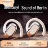 Casque Bluetooth sans fil circum-auriculaire Berlin Sound 2025 avec réduction de bruit et autonomie ultra-longue pour le sport.
