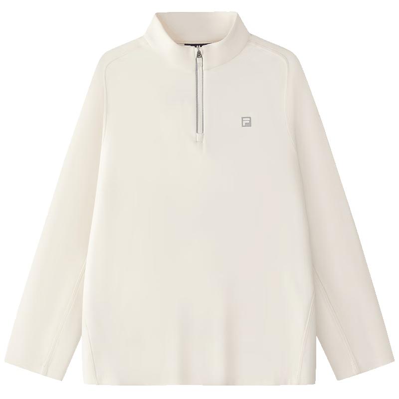 FILA Boys  Stand Collar Long Sleeve T-Shirt 130