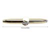 2Pcs Fidget Pen Spinner Pen with LED Light Metal Spinning Pen Ballpoint Pen Multifunctional Pen Anxiety Relief Pen